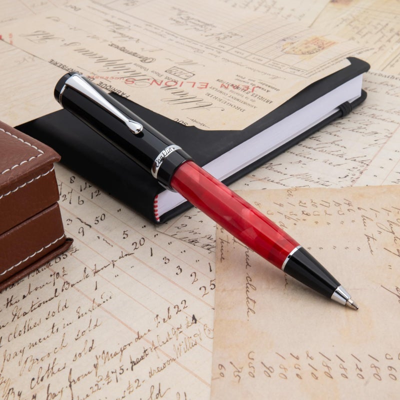 Conklin Duragraph Ballpoint Pen in Red Nights â€“ Luxury Writing Instrument with Smooth Twist-Action, Great Gift for Professionals & Collectors - Image 3